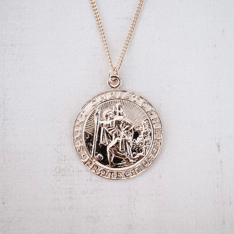 - ST. CHRISTOPHER NECKLACE -